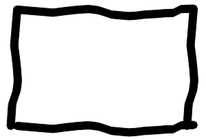 sketch rectangle outline